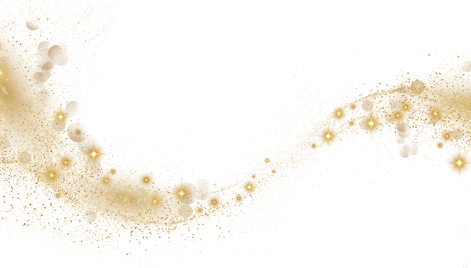 Gold Glitter Shining Swirl